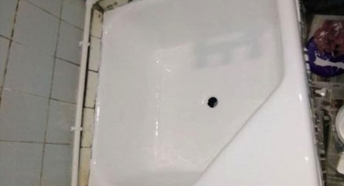 Обновление душевого поддона акрилом | Апшеронск